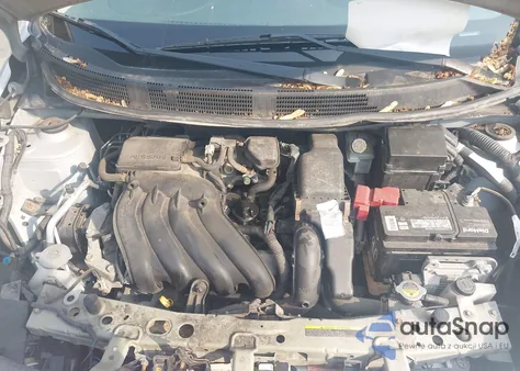 2012 Nissan Versa 1.6 Sl из США, поврежденный, VIN 3N1CN7APXCL817828